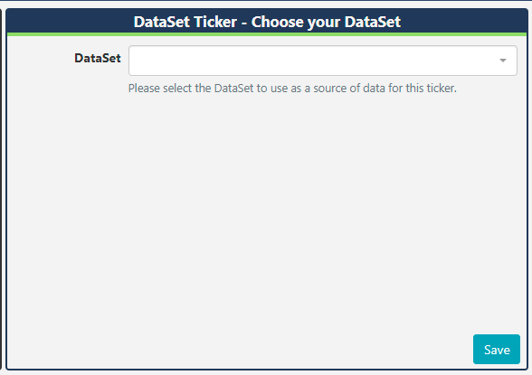 DataSet Ticker Add DataSet